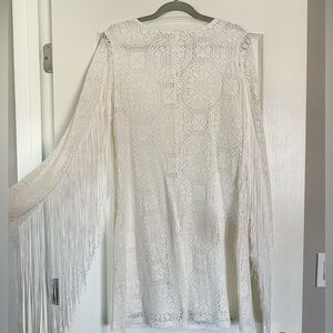 Idyllwind by Miranda Lambert Lace long sleeve fringe dress